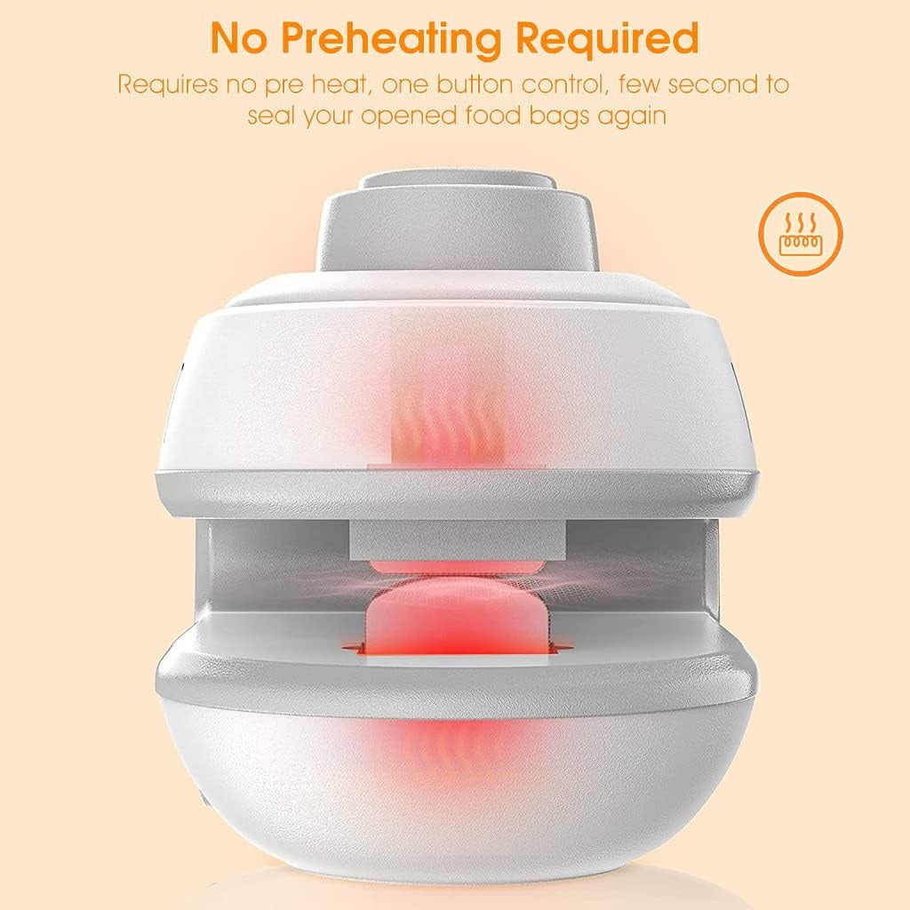 Mini  USB Rechargeable Heat Sealing Machine 2-in-1 Cutter & Sealer
