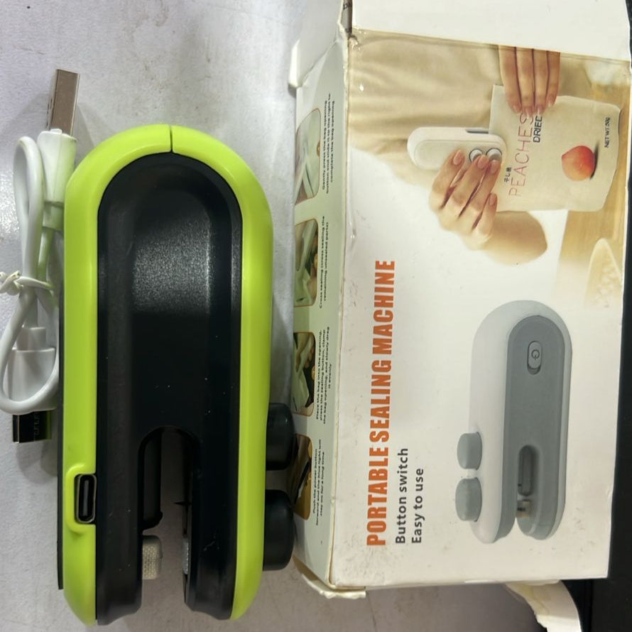 Mini  USB Rechargeable Heat Sealing Machine 2-in-1 Cutter & Sealer