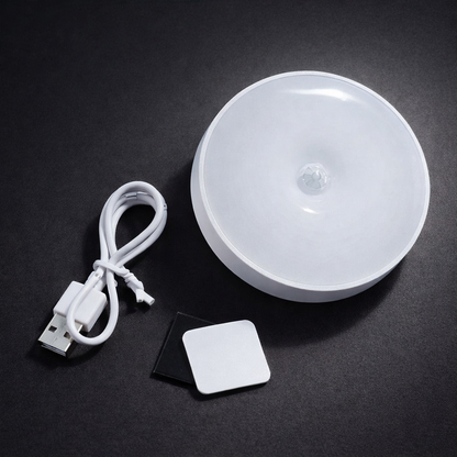 Smart Motion Sensor Rechargeable Wireless LED Night Light with Button Control