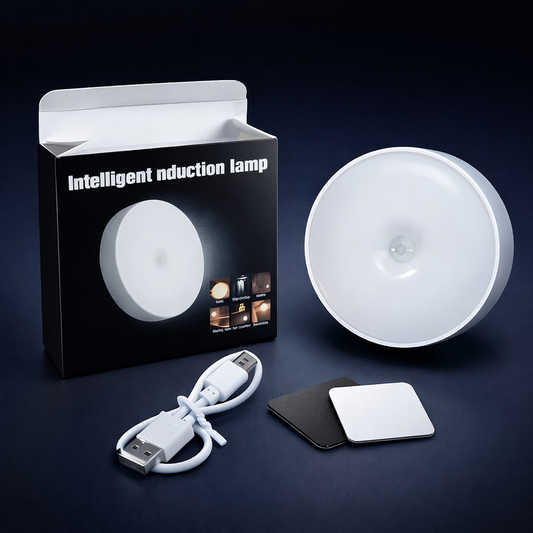 Smart Motion Sensor Rechargeable Wireless LED Night Light with Button Control