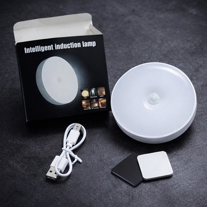 Smart Motion Sensor Rechargeable Wireless LED Night Light with Button Control
