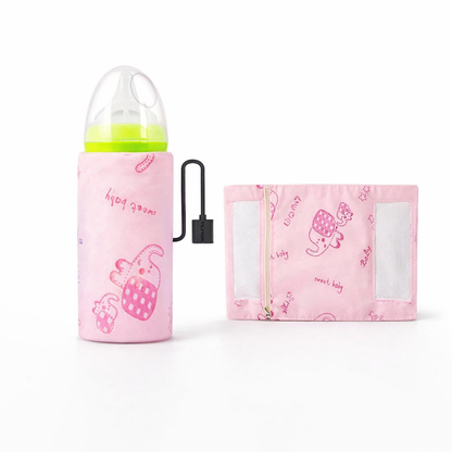 USB Portable Baby Milk Warmer Bag